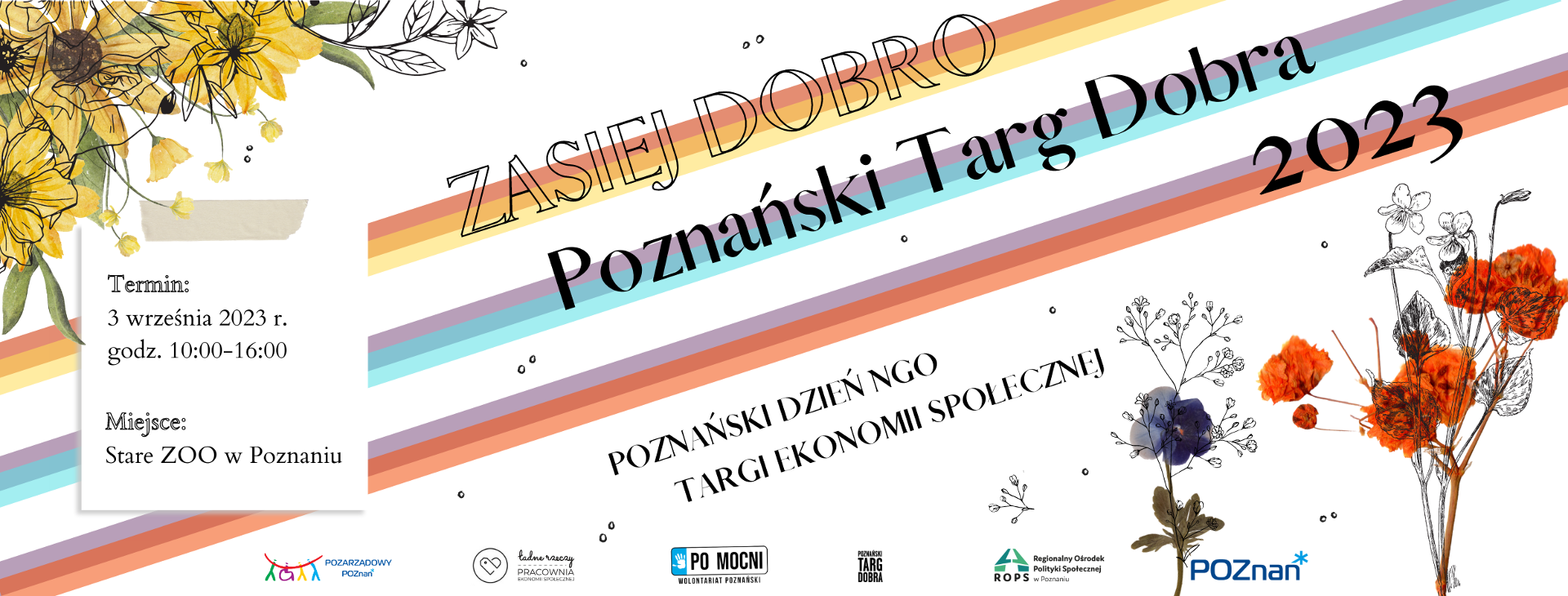 Grafika z plakatem Poznańskiego Targu Dobra - grafika artykułu