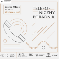 Słuchawka z przewodem z liniami symbolizującymi dźwięk.