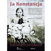 Na zdjęciu córka J.J. Kraszewskiego z dziećmi. Na górze czerwony napis - tytuł cyklu.