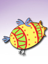 plakat - jaja wielkanocne