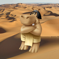 pustynia - kadr z filmu animowanego