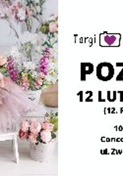 Obrazek ma zadanie reklamować czternastą edycję targów Foto Rekwizyty. Oprócz nazwy wydarzenia oraz wyszczególnienia jego czasu i miejsca, w jego lewej części widoczna jest dziewczynka pozująca do zdjęcia w pastelowo różowej sukience, w otoczeniu bukietów kwiatów.