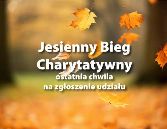 zamglony obraz jesiennych, pomarańczowych liści