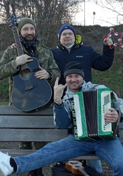 Zdjęcie członków zespołu.