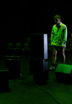 Na zdjęciu fragment przedstawienia.