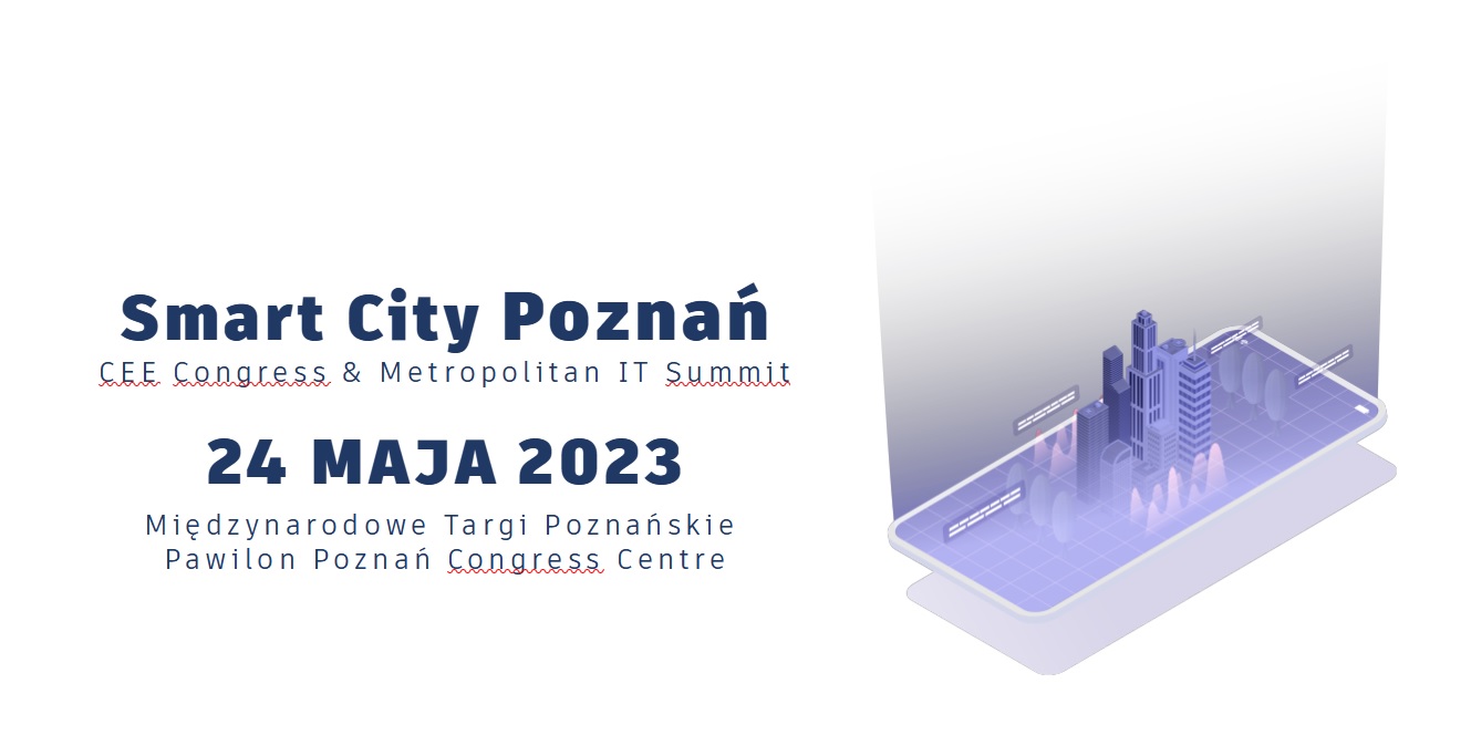 Zdjęcie promocyjne konferencji Smart City Poznań - CEE Congress 2023