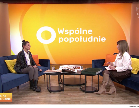 Zdjęcie: wycinek z programu "Wspólne Popołudnie" w TVP3 Poznań