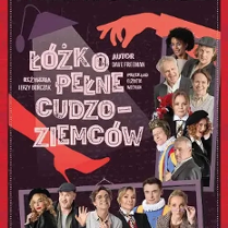 Baner promujący wydarzenie. Nazwa wydarzenia i zdjęcie artystów.