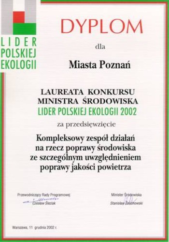 Lider Polskiej Ekologii