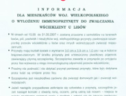 Komunikat Powiatowego Inspektoratu Weterynarii dla Miasta Poznania dotyczący zwalczania wścieklizny