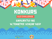 Konkurs H2O Challenge - stwórz grę w tematyce ochrony wody