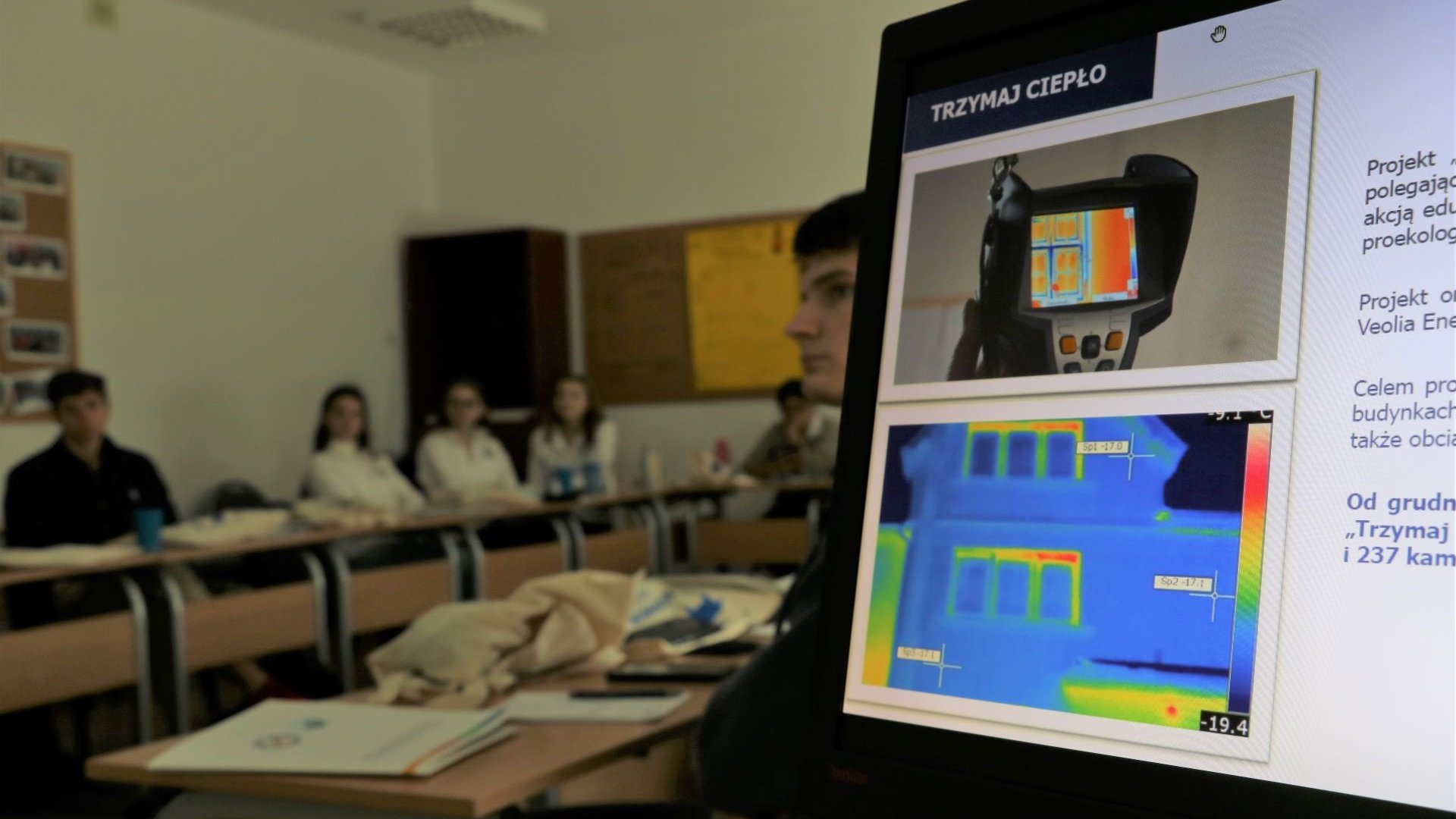 prezentacja o działaniach WKiOŚ w International School of Poznań - grafika artykułu