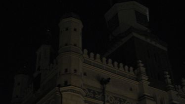 Ratusz nieoświetlony