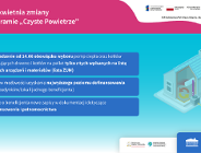 Od 22 kwietnia nowe zasady w programie "Czyste Powietrze". W trosce o beneficjentów