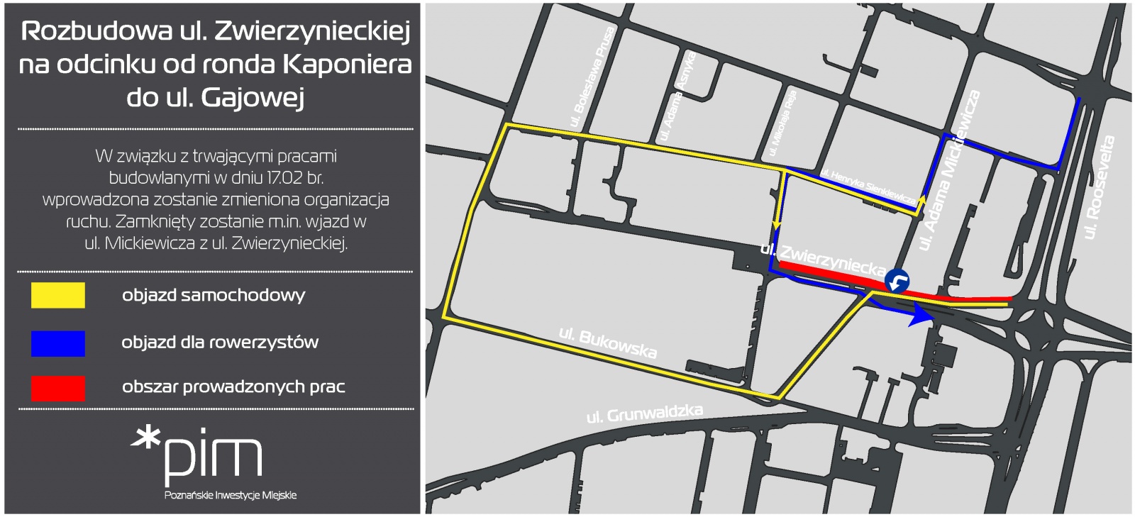 Schemat organizacji ruchu - grafika artykułu
