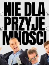 Baner promujący wydarzenie. Nazwa wydarzeania i zdjęcie osób artystycznych.