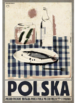 plakat z serii "Polska"
