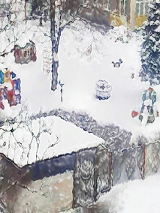 Na miniaturze jedna z prac artystki.