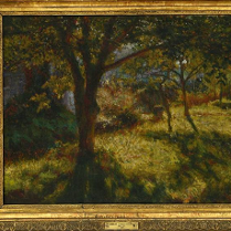 W. Podkowiński, Sad w Chrzęsnem, 1892