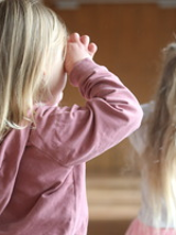 Na zdjęciu fragment warsztatów dla dzieci.